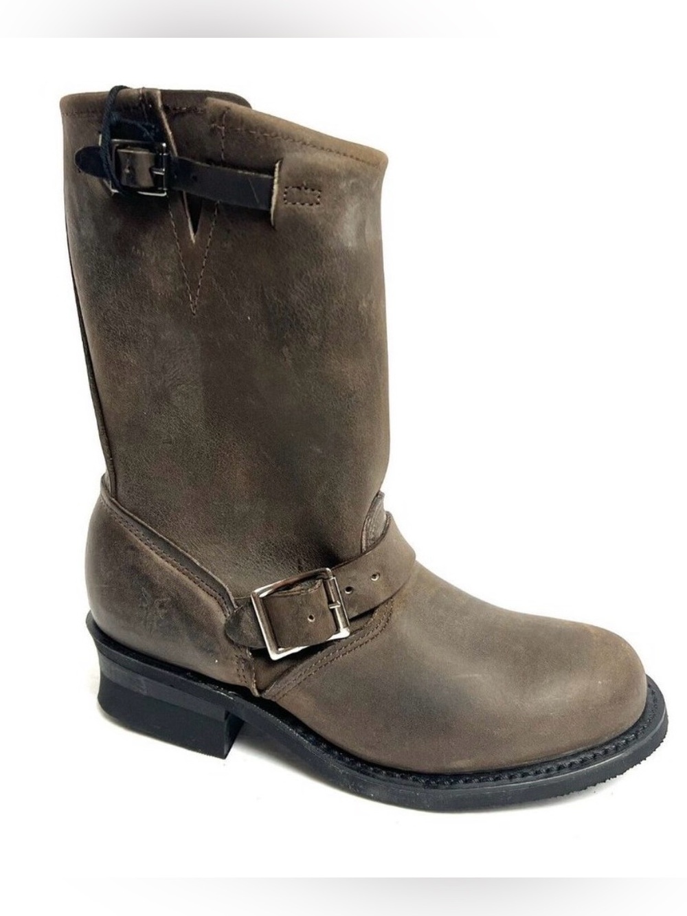Frye Engineer Boots | Distressed Brown Leather | Size: 6 Womens